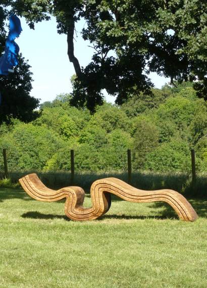 Nigel Ross, sculpturer, large, hand-carved, sculptures, sustainable wood, bench, park